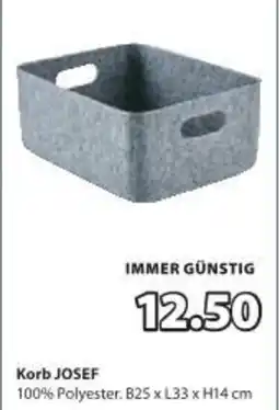 JYSK Korb JOSEF Angebot