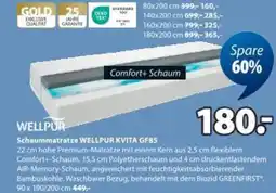 JYSK Schaummatratze wellpur kvita gf85 Angebot