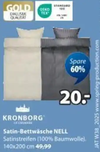 JYSK Satin-bettwäsche nell Angebot