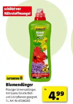 Hagebau Blumen Dünger Angebot
