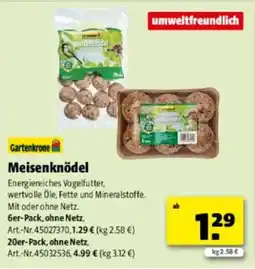 Hagebau Meisenknödel Angebot
