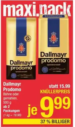 Maximarkt Dallmayr Prodomo Angebot