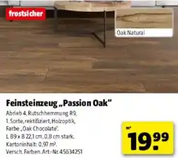 Hagebau Feinsteinzeug Passion Oak Angebot