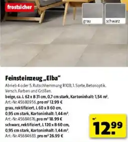 Hagebau Feinsteinzeug Elba Angebot