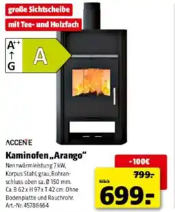 Hagebau Kaminofen Arango Angebot