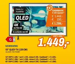 Expert Samsung 55" QLED-TV (138 CM) Angebot