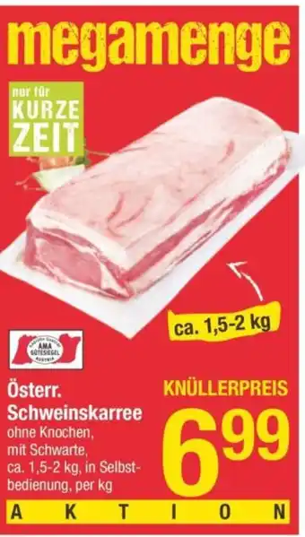 Maximarkt Österr. Schweinskarree Angebot