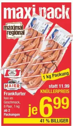 Maximarkt Frankfurter Angebot