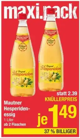 Maximarkt Mautner Hesperiden- essig Angebot