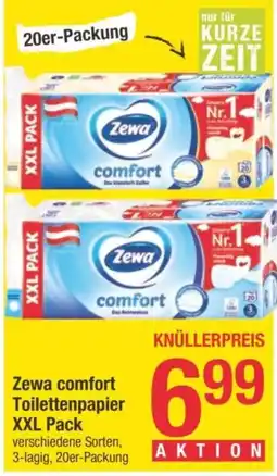 Maximarkt Zewa comfort toilettenpapier xxl pack Angebot