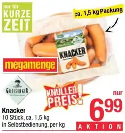 Maximarkt Knacker Angebot