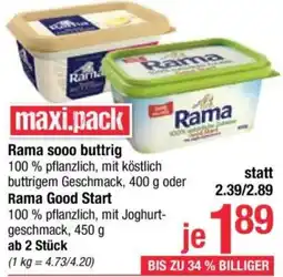 Maximarkt Rama sooo buttrig Angebot
