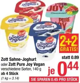 Maximarkt Zott Sahne-Joghurt Angebot
