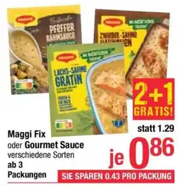 Maximarkt Maggi fix oder gourmet Angebot