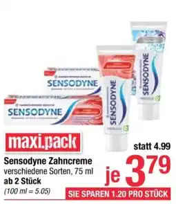 Maximarkt Sensodyne Zahncreme Angebot