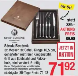 Maximarkt Chef cuisine steak-besteck Angebot