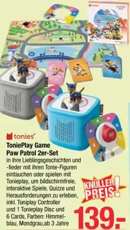 Maximarkt Tonies tonieplay game paw patrol 2er-set Angebot