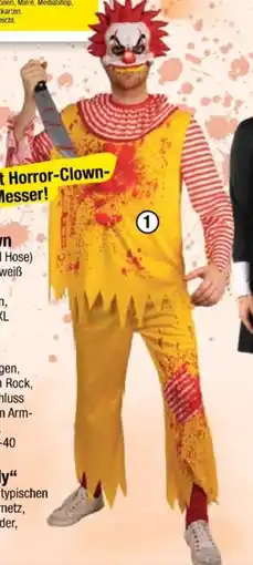 Maximarkt Kostüm Horror Clown Angebot