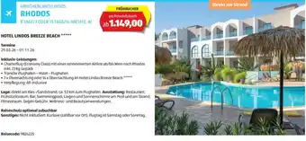 Hofer Reisen Griechenland/lindos rhodos Angebot