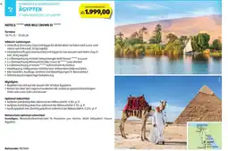 Hofer Reisen Rundreise & nilkreuzfahrt ägypten Angebot