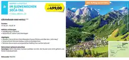 Hofer Reisen Wander- & radtour im slowenischen soča-tal Angebot
