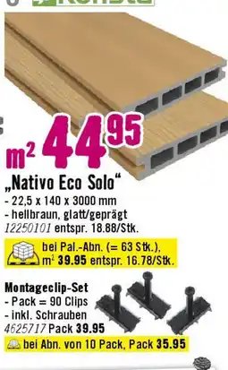 Hornbach Nativo Eco Solo Angebot