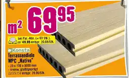 Hornbach Konsta Terrassendiele WPC Nativo Angebot
