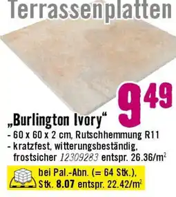 Hornbach Burlington Ivory Angebot
