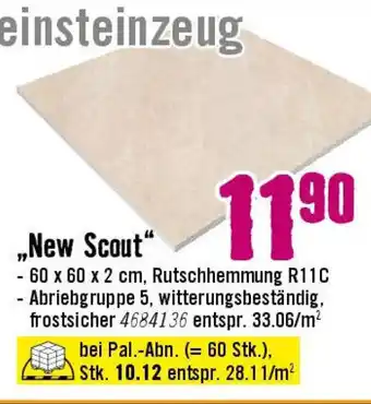 Hornbach New Scout Angebot