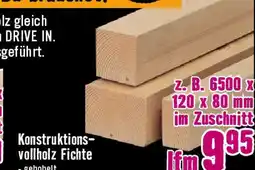 Hornbach Konstruktions- vollholz Fichte - gehobelt Angebot