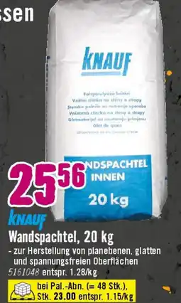 Hornbach Knauf wandspachtel Angebot