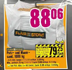 Hornbach FLAIR STONE Putz-und Mauer- sand Angebot