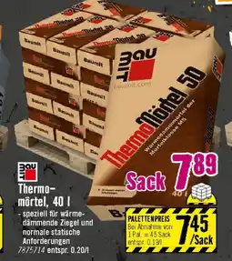 Hornbach Thermo- mörtel Angebot