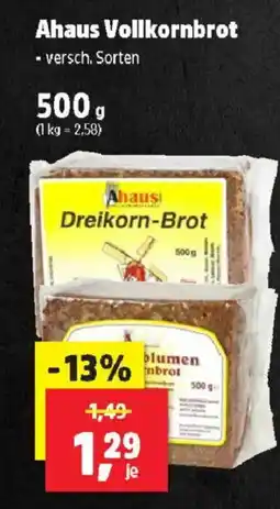 Thomas Philipps Ahaus Vollkornbrot Angebot