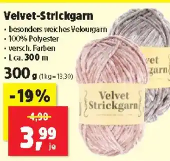 Thomas Philipps Velvet-Strickgarn Angebot