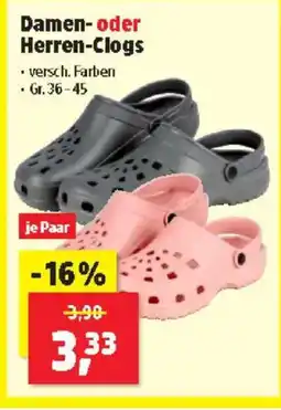 Thomas Philipps Damen- oder Herren-Clogs Angebot