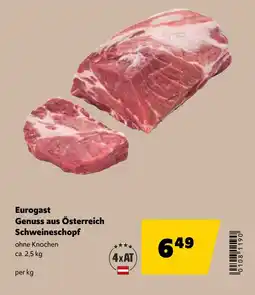 Eurogast Grissemann Eurogast Genuss aus Österreich Schweineschopf Angebot