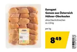 Eurogast Grissemann Eurogast genuss aus österreich hühner-oberkeulen Angebot