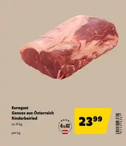 Eurogast Grissemann Eurogast Genuss aus Österreich Rinderbeiried Angebot