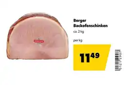 Eurogast Grissemann BERGER Backofenschinken Angebot