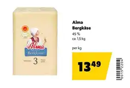 Eurogast Grissemann Alma Bergkäse Angebot