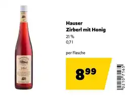 Eurogast Grissemann Hauser Zirberl mit Honig Angebot