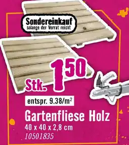Hornbach Gartenfliese Holz Angebot