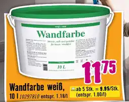 Hornbach Wandfarbe Streich-, roll- und spritzbar Angebot