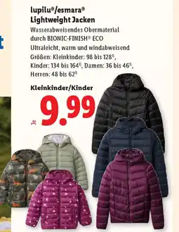 Lidl Lupilu Kleinkinder Jacken Angebot