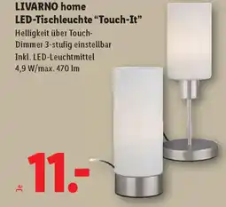 Lidl Livarno Home LED-Tischleuchte Touch-It Angebot