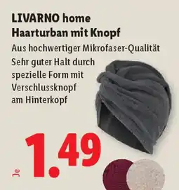 Lidl Livarno Home Haarturban Angebot