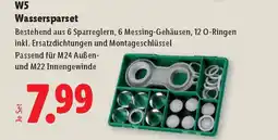 Lidl W5 Wassersparset Angebot