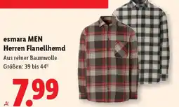 Lidl Esmara Men Herren Flanellhemd Angebot