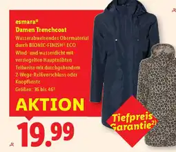Lidl Esmara damen trenchcoat Angebot